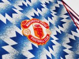 1990-1992 Retro Manchester United Away 1:1 Quality Soccer Jersey