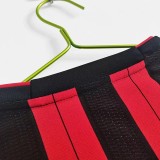 2013-2014 AC Milan Home Long Sleeve 1:1 Retro Soccer Jersey