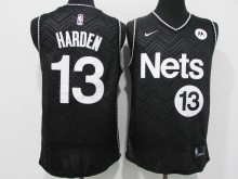 NBA 2021 Nets #13 Harden award black 1:1 Quality