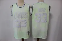 NBA Celtic 33 light green split print limited edition Jersey 1:1 Quality
