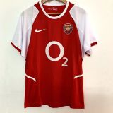 2002-2004 Arsenal Home 1:1 Quality Retro Soccer Jersey