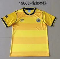 1986 Scotland Away 1:1 Quality Retro Soccer Jersey