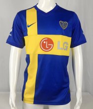 2009-2010 Boca Home Fans Retro Soccer Jersey