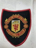 1999 Manchester United White 1:1 Retro Soccer Jersey
