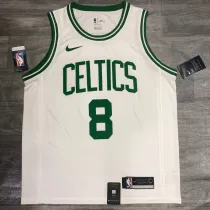 NBA Celtics retro white (No.8 Anthony Walker) with chip 1:1 Quality
