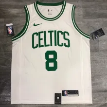NBA Celtics retro white (No.8 Anthony Walker) with chip 1:1 Quality
