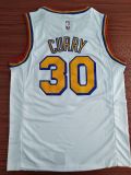 NBA Warriors 30 white new season 1:1 Quality