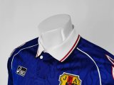 1998 Japan Home Long sleeve 1:1 Quality Retro Soccer Jersey