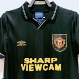 1993/1994 Manchester United Away 1:1 Quality Retro Soccer Jersey