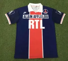 1990-1991 PSG Home Fans 1:1 Quality Retro Soccer Jersey