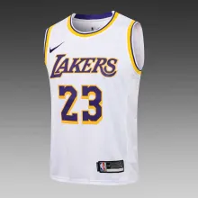 NBA Laker white James No.23 1:1 Quality
