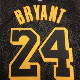 NBA Laker's crew neck black serpentine with 8 chips in front and 24 in back 1:1 Quality