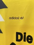 1989 Dortmund Home Yellow Retro Soccer Jersey