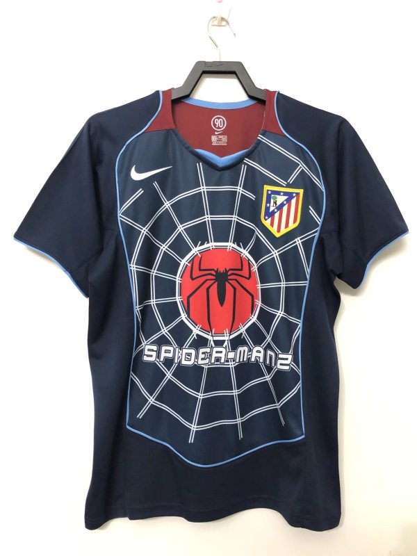 2004-2005 Retro Atletico Madrid Away 1:1 Quality Soccer Jersey