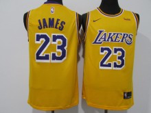 NBA Lakers #23 James yellow 1:1 Quality