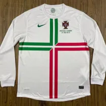 2012 Portugal Away Long Sleeve 1:1 Quality Retro Soccer Jersey
