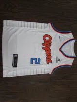 NBA New clipper City 2 corwai Leonard white 1:1 Quality