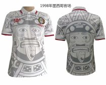 1998 Mexico Away 1:1 Quality Retro Soccer Jersey
