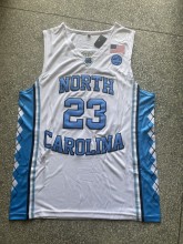 NBA North Carolina #23 white shirt 1:1 Quality