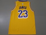 NBA Lakers #23 James yellow 1:1 Quality