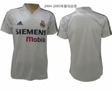 2004-2005 Real Madrid Home 1:1 Quality Retro Soccer Jersey