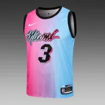 NBA Heat Wade No. 3 1:1 Quality
