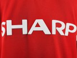 1985 Manchester United Home 1:1 Quality Retro Soccer Jersey