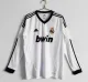 2012-2013 Retro Real Madrid Home Long Sleeve 1:1 Quality Soccer Jersey