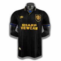 1993/1994 Manchester United Away 1:1 Quality Retro Soccer Jersey
