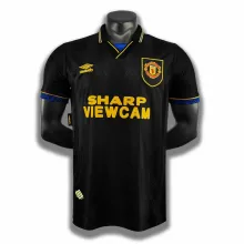 1993/1994 Manchester United Away 1:1 Quality Retro Soccer Jersey