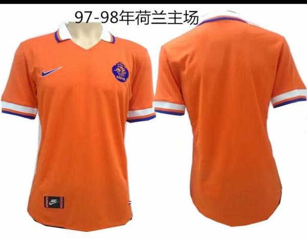 1997-1998 Netherlands Home 1:1 Quality Retro Soccer Jersey