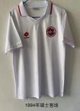 Retro Switzerland Away 1994 1:1 Quality Soccer Jersey