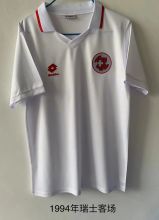 Retro Switzerland Away 1994 1:1 Quality Soccer Jersey