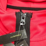 2022 Bulls Player ＧI Red Zip hoodie Jacket 1:1 Quality