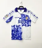 1996-1997 Real Madrid Away 1:1 Quality Retro Soccer Jersey