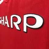 1998 Manchester united Home 1:1 Quality Retro Soccer Jersey