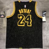 NBA Laker's crew neck black serpentine with 8 chips in front and 24 in back 1:1 Quality