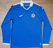 Cruz Azul Blue 9 Champioms Special Version Fans Long sleeve 1:1 Quality Soccer Jersey
