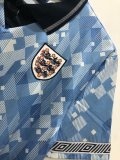 1990 England Away 1:1 Quality Retro Soccer Jersey