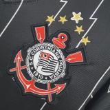2011-2012 Retro Corinthians  Away Black 1:1 Quality Soccer Jersey