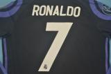 2016-2017 Retro Real Madrid Away Black 1:1 Quality Soccer Jersey