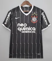 2011-2012 Retro Corinthians  Away Black 1:1 Quality Soccer Jersey