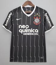 2011-2012 Retro Corinthians  Away Black 1:1 Quality Soccer Jersey