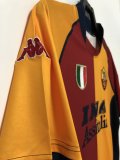 2000-2001 Roma Home 1:1 Quality Retro Soccer Jersey