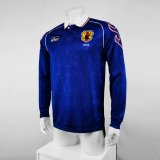 1998 Japan Home Long sleeve 1:1 Quality Retro Soccer Jersey