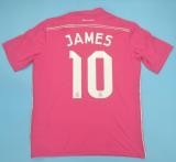 2014-2015 Retro Real madrid Away Pink 1:1 Quality Soccer Jersey
