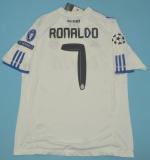 2010-2011 Retro Real Madrid Home 1:1 Quality Soccer Jersey