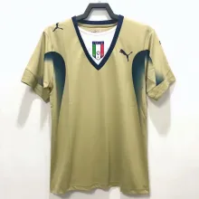 2006 Italy Goalkeeper 1:1 Quality Retro Soccer Jersey