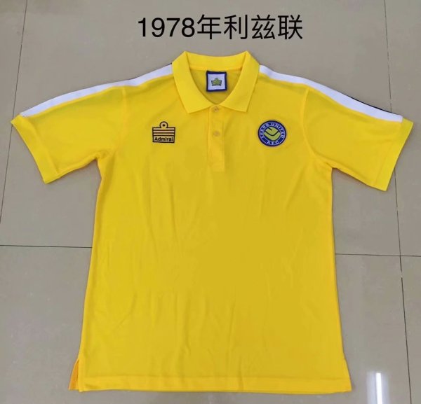 1978 Leeds United 1:1 Quality Retro Soccer Jersey