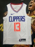 NBA Clipper away 【customized】George No.13 1:1 Quality